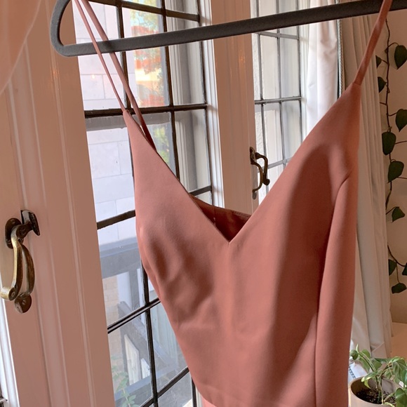 Dusky pink bridesmaids dress I wore ONCE! - Picture 3 of 3